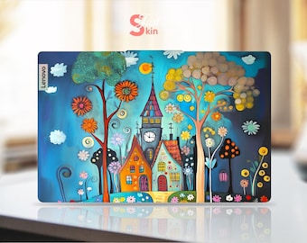 Lenovo Computer Skin Unique Animation Style Pattern Custom Gift Vinyl Decal for Legion Yoga Thinkpad Thinkbook Ideapad Series