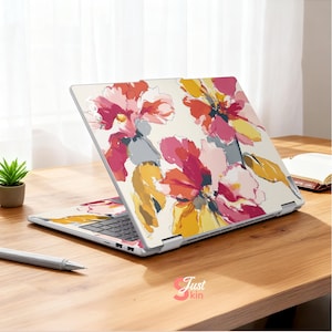 Dell Latitude 5401 Skin Lenovo Yoga 7I 2 in 1 Stickers Hp Decal Watercolor Painting for Macbook Inspiron Legion Zbook Asus Acer