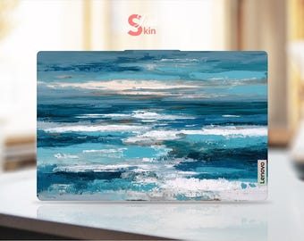 ThinkPad T16 Gen 3 Skin, Pre-Cut Personalized Gift Abstract Painting Vinyl Decal for Legion Yoga Thinkpad Thinkbook Ideapad Series