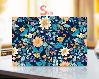 Adhesivo para portátil Lenovo, adhesivo para Lenovo Ideapad 310, calcomanía de vinilo personalizada con plantas y flores para la serie Legion Yoga Thinkpad Thinkbook Ideapad