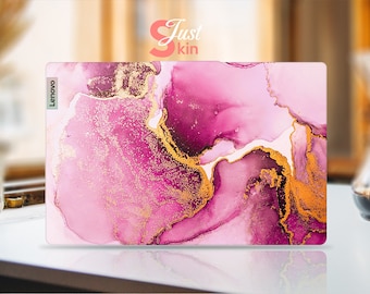 Adhesivo para portátil Lenovo, adhesivo para teclado Ideapad S340, vinilo con textura de mármol personalizado para la serie Legion Yoga Thinkpad Thinkbook Ideapad