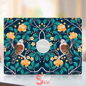 Dell Laptop Skin,Dell Laptop Protective Skin,Customizable Plants And Flowers Vinyl Decal Fits Dell Xps Latitude Inspiron Vostro Precisio