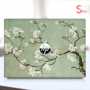 Accessori per laptop HP, decalcomania in vinile con design retrò a forma di piccolo fiore, adatta alla serie Spectre Envy Pavilion Victus Zbook Elite Probook