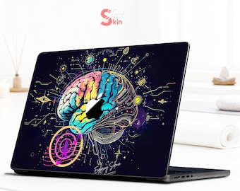 Accessoires Lenovo Legion Macbook Air Skin Dell Latitude 5440 Stickers protecteur Hp motif cerveau pour Ideapad Xps Elitebook Asus Acer