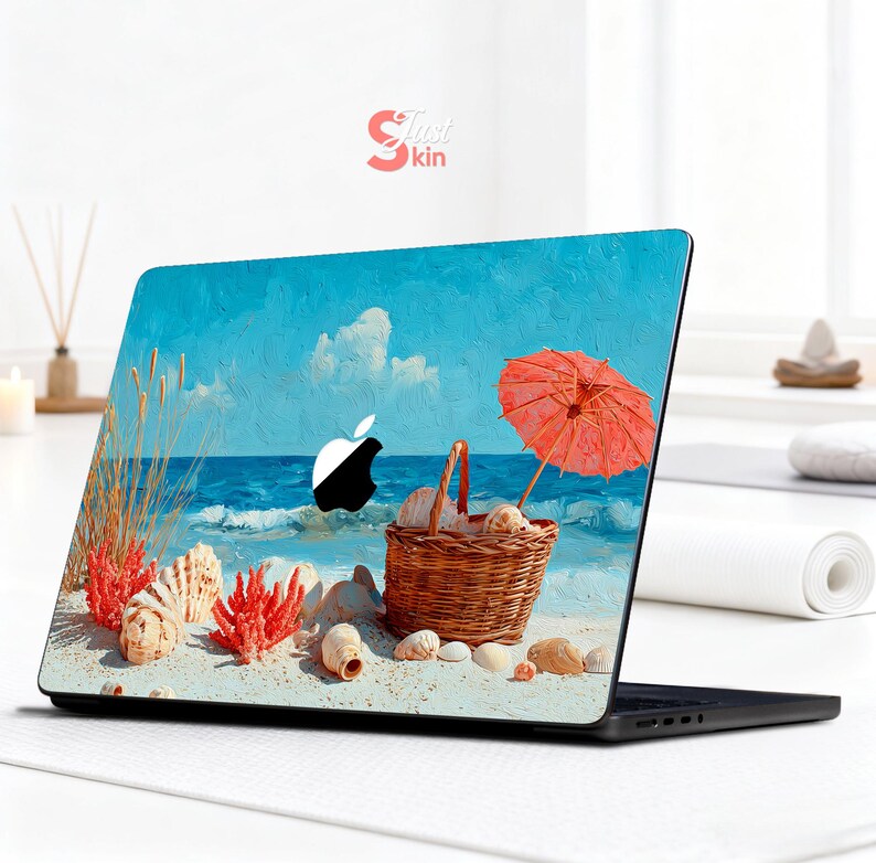 Dell Pro 14 Plus Pb 14250 Laptop Decal MacBook Accessories Lenovo Skin Hp Stickers Beach Design for Xps Yoga Ideapad Probook Birthday Gifts image 9