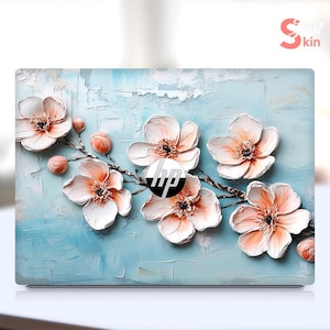 Hp Laptop Skin Protective Film Gift For Girlfriend Oil Painting Style Flower Design For Spectre Envy Pavilion Victus Omen Zbook Probook