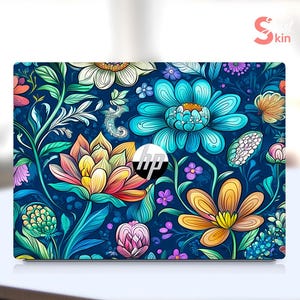 Hp Laptop Beautiful Skin Personalized Gifts For Wife Colorful Aquatic Plant Design For Spectre Envy Pavilion Victus Omen Zbook Elite Probook