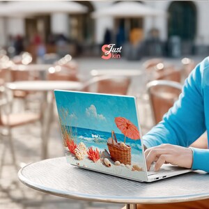 Dell Pro 14 Plus Pb 14250 Laptop Decal MacBook Accessories Lenovo Skin Hp Stickers Beach Design for Xps Yoga Ideapad Probook Birthday Gifts image 4