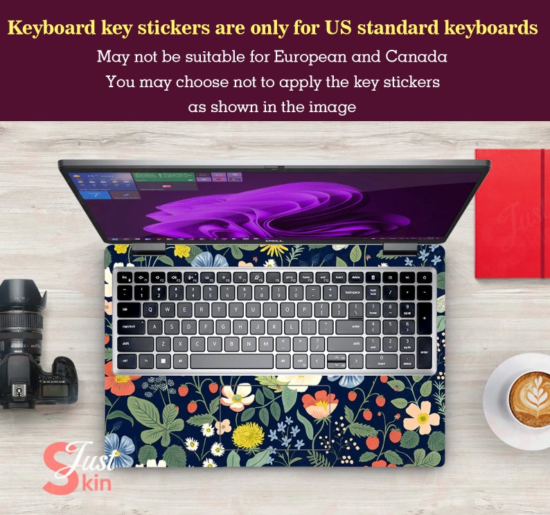 Dell Laptop Skin,laptop Skins for Dell Xps 15,customizable Plants and ...