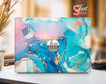 Hp Laptop Skin,Hp 17.3'' Laptop Skin,Personalized Marble Texture Vinyl Decal for Spectre Envy Pavilion Victus Omen Zbook Elite Probook