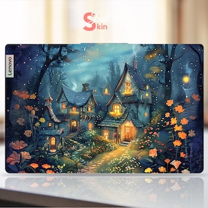 Lenovo Computer Protective Film Distant House Design Custom Pattern Vinyl Sticker For Legion Yoga Thinkpad Thinkbook Ideapad series