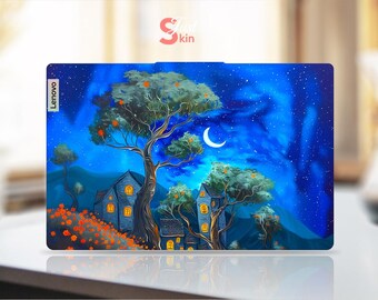 Lenovo コンピュータースキン ツリーハウス パターン カスタマイズ可能なギフト ビニール デカール Legion Yoga Thinkpad Thinkbook Ideapad シリーズ用
