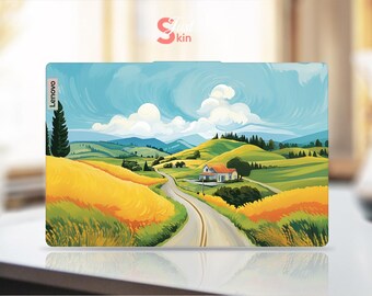 Lenovo Laptop Calcomanía Prairie Design Custom Gift Vinilo Calcomanía para Legion Yoga Thinkpad Thinkbook Ideapad Series