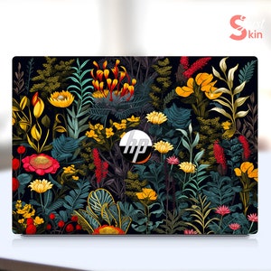 Hp Laptop Protector Beautiful Plants and Flowers Vinyl Decal For Mom For Spectre Envy Pavilion Victus Omen Zbook Elite Probook