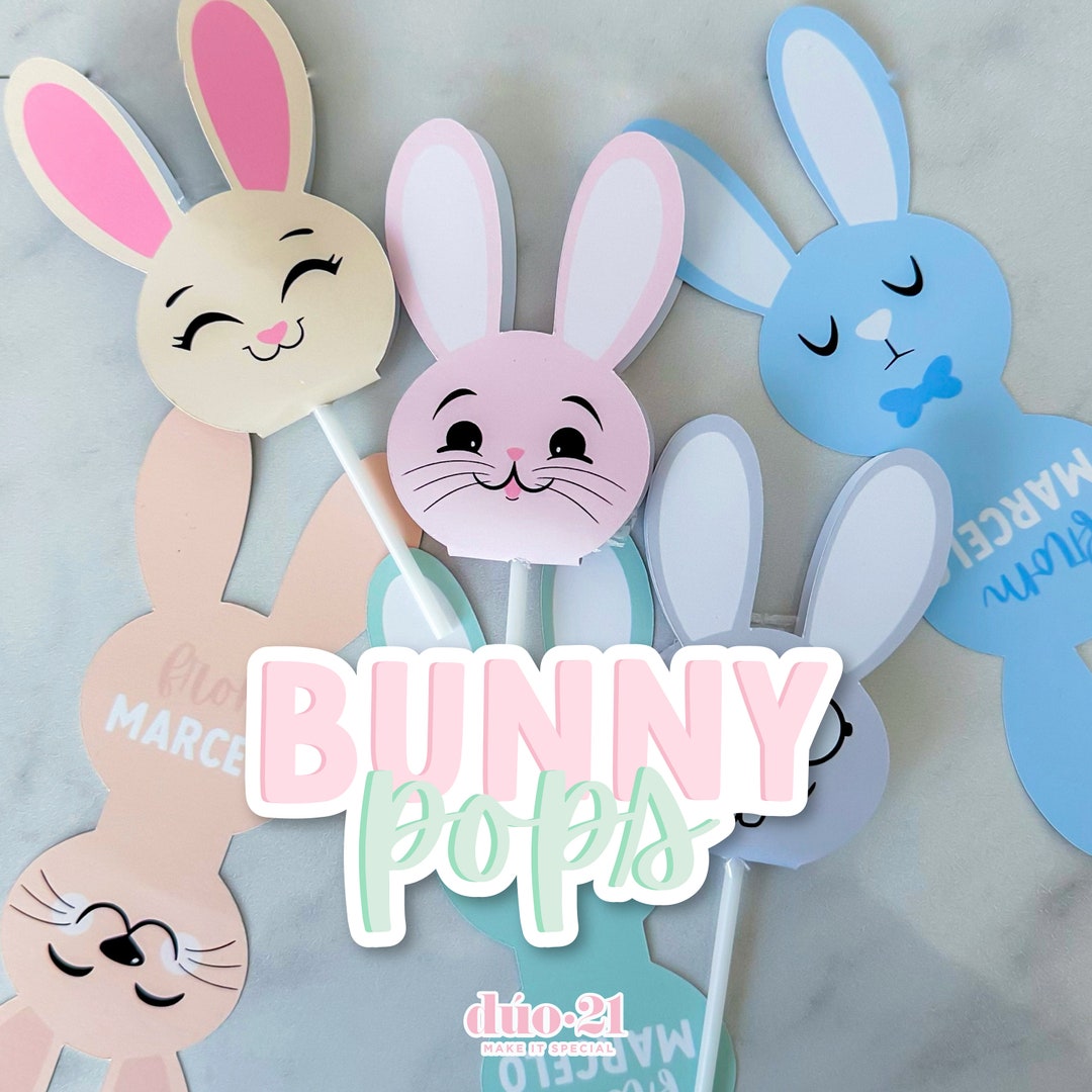 Bunny Pops - Etsy