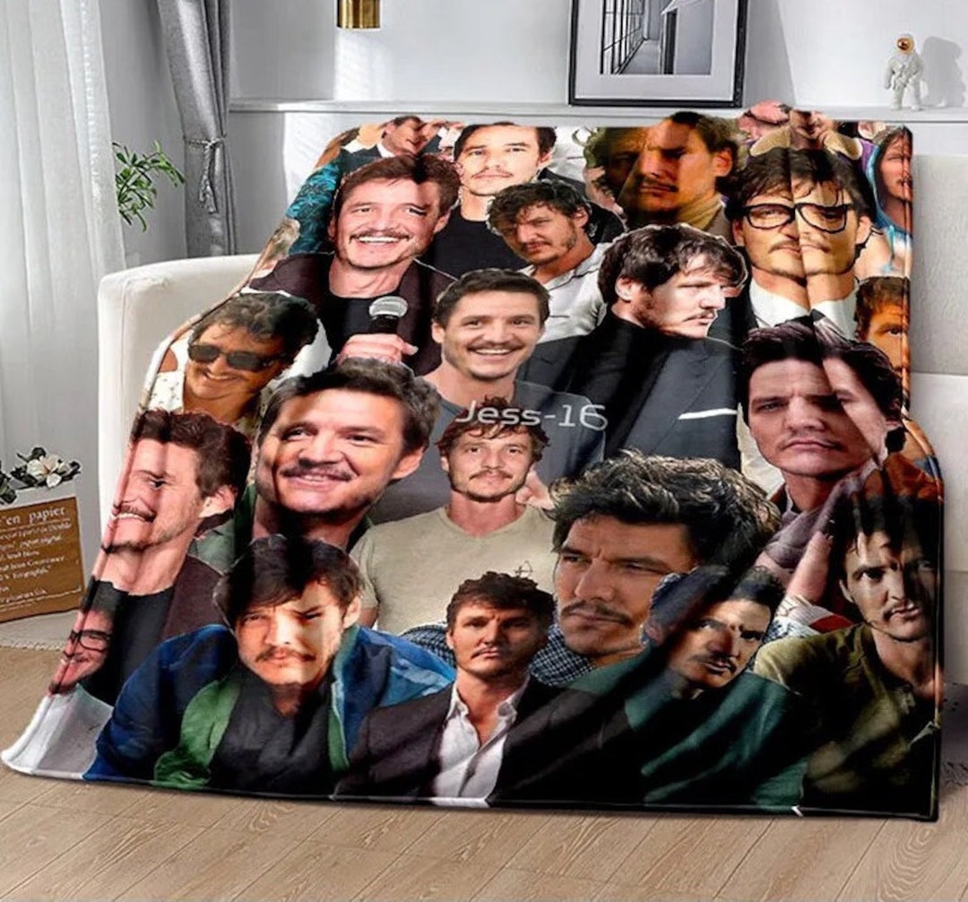 Pedro Pascal Quilt the Mandalorian Sofa Cover Napping Etsy Australia