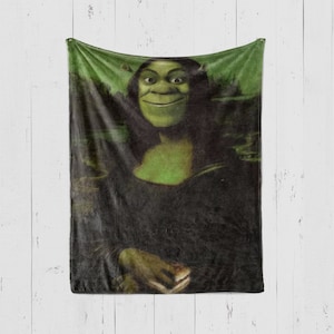  LWIEF Shrek Tapestry Eboy And Egirl Fiona Funny Tapestrys  29x37in Meme Tapestries Wall Hanging Art Poster For Bedroom : Home & Kitchen
