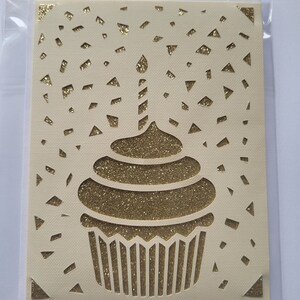 Carte anniversaire gateau