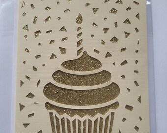Carte anniversaire gateau