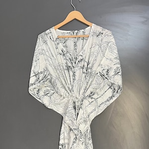 100% Cotton Kaftan Robes, Pure Cotton Kaftan, Cotton Kaftan, Festival Clothing, Kimono Kaftan, Oriental Kaftan, Women&#39;s Clothing