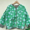 Patchwork Cotton Quilted Jacket Bohemian Winter Wear Coat Reversible ...