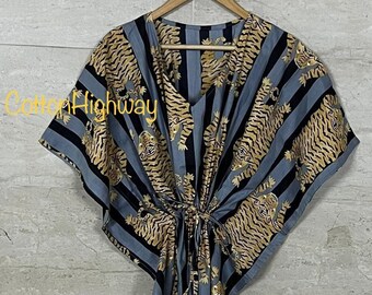 ROUND NECK KAFTAN HOTEL BOHEME