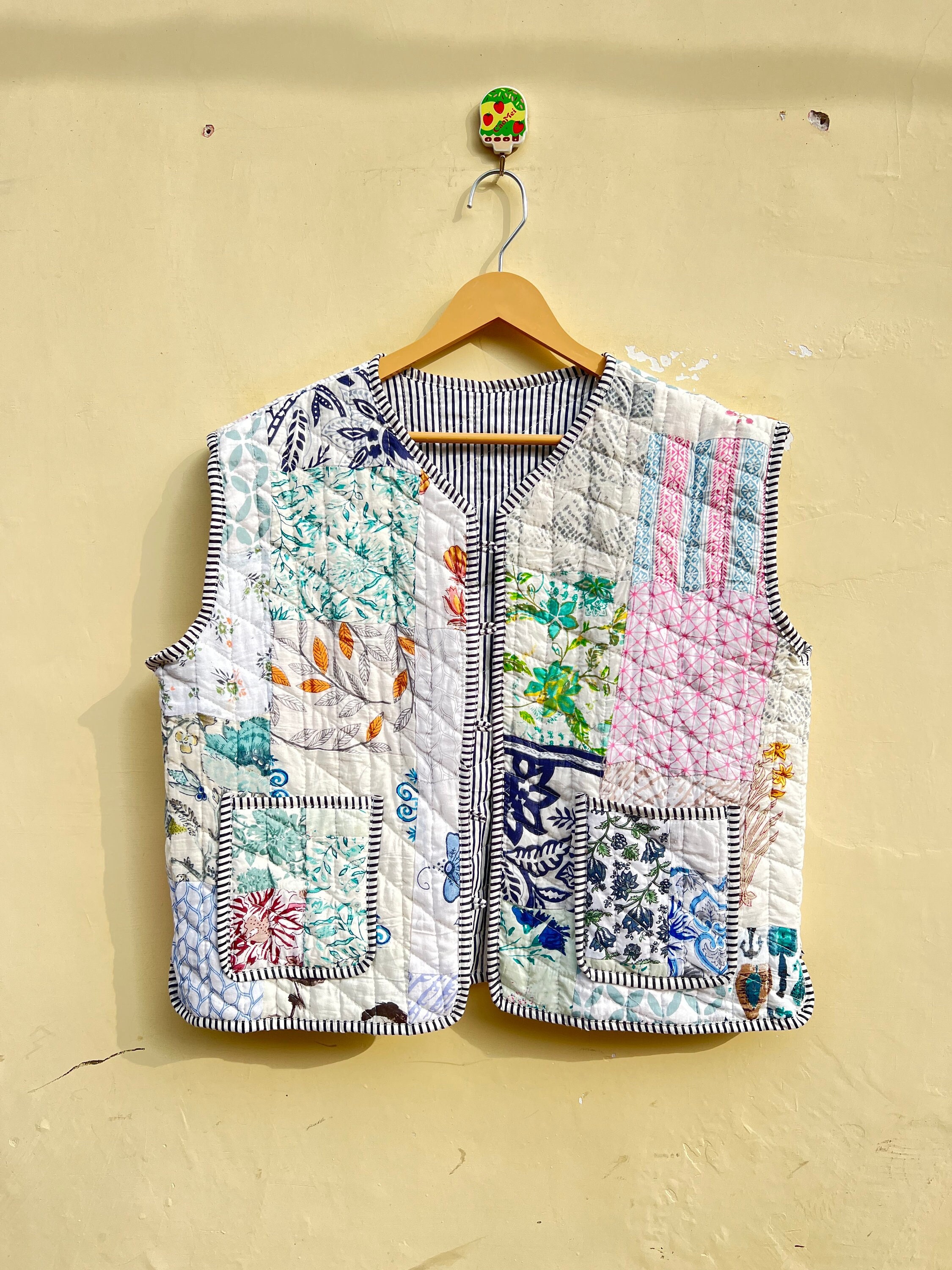 Cotton Quilted Vest Made in Usa - Etsy Cotton Quilted Vest Made in Usa - Etsy