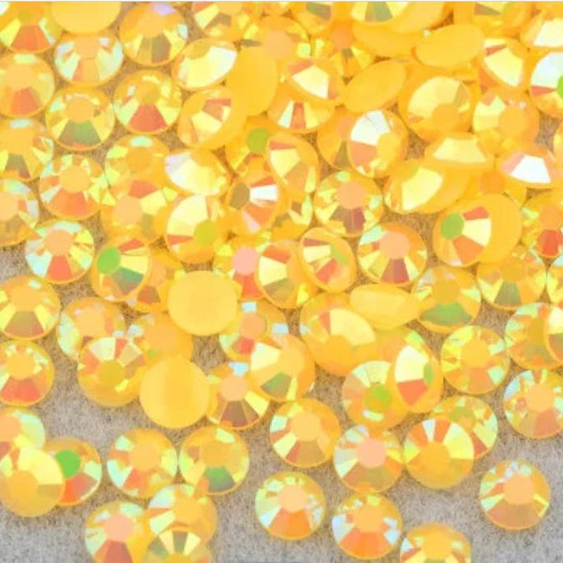 Orange Rhinestone - Etsy