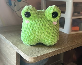 Low sew frog crochet pattern