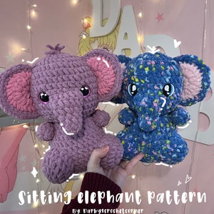 Elephant crochet pattern