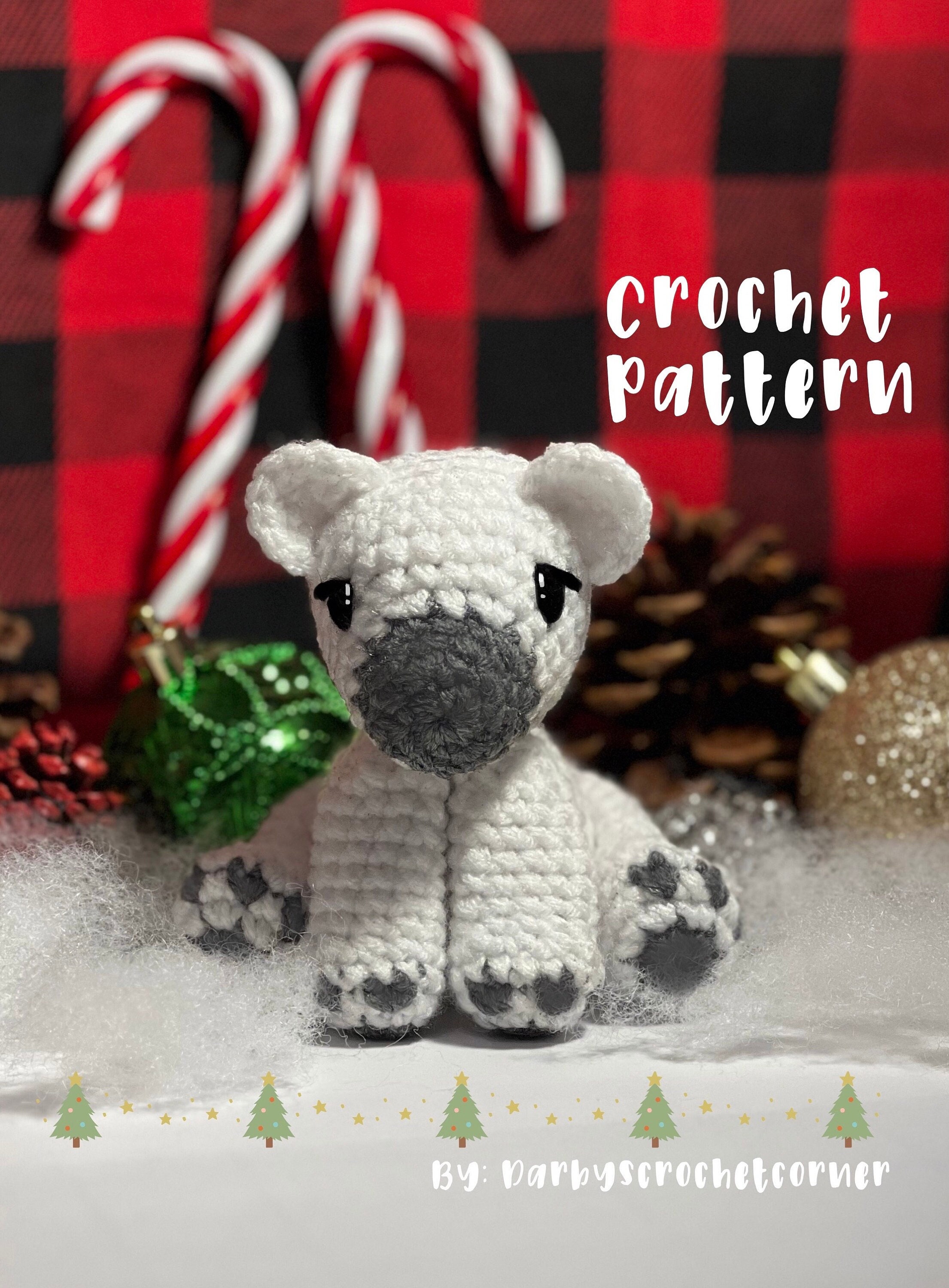 Polar Bear Crochet Pattern - Etsy