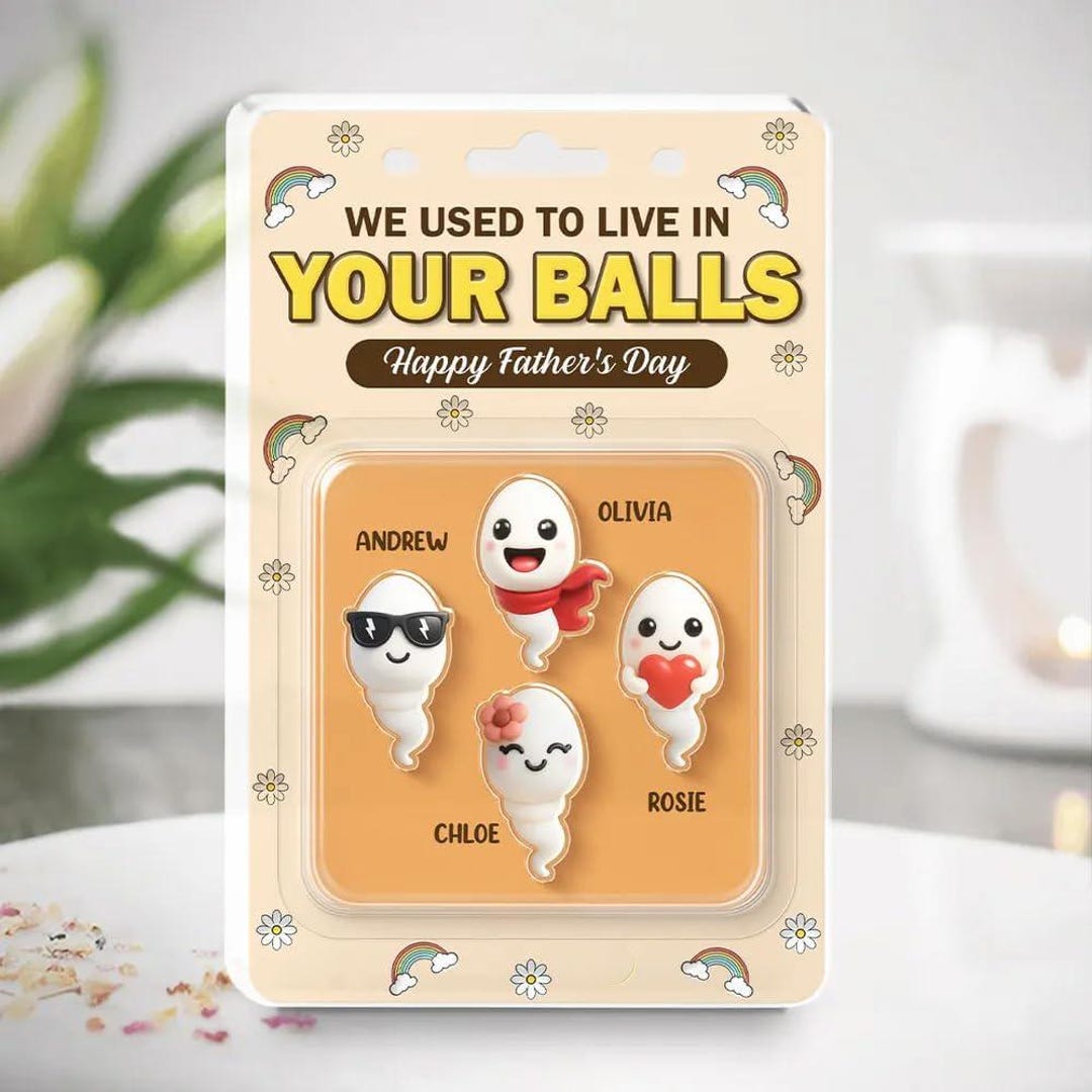 We Used to Live in Your Balls Dad Customer Figure