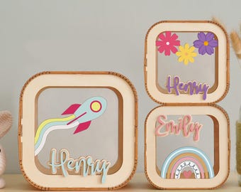 Personalized Piggy Bank, Kids Bank, Money Box, Name Piggy Bank, Wooden Cash Box, Gifts For Kids, Baby Birthday Gift, Coin Bank, Custom Jar
