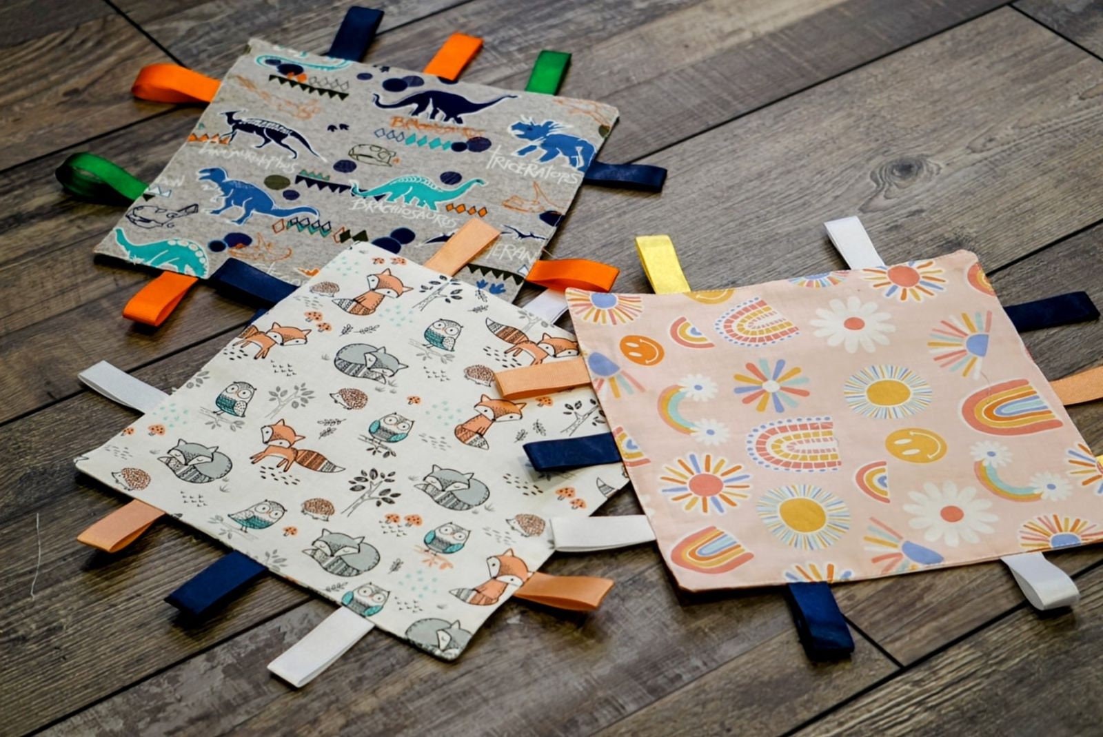 Baby Paper - Crinkly Baby Toy - Triangle Print