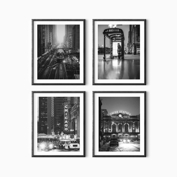 Chicago Wall Art Etsy