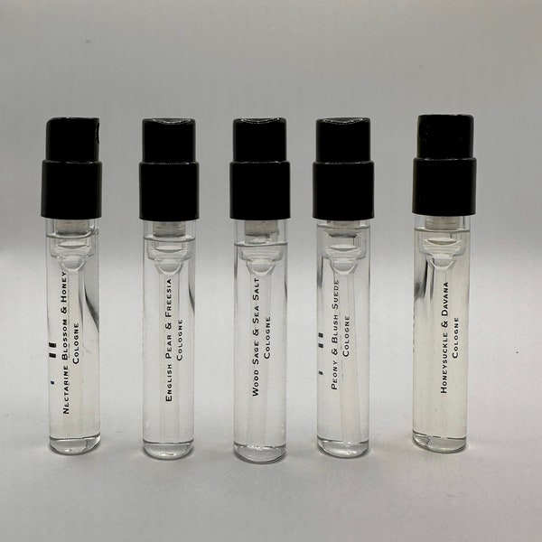 Jo Malone Sample Vials 1.5ml - Choose Your Scent