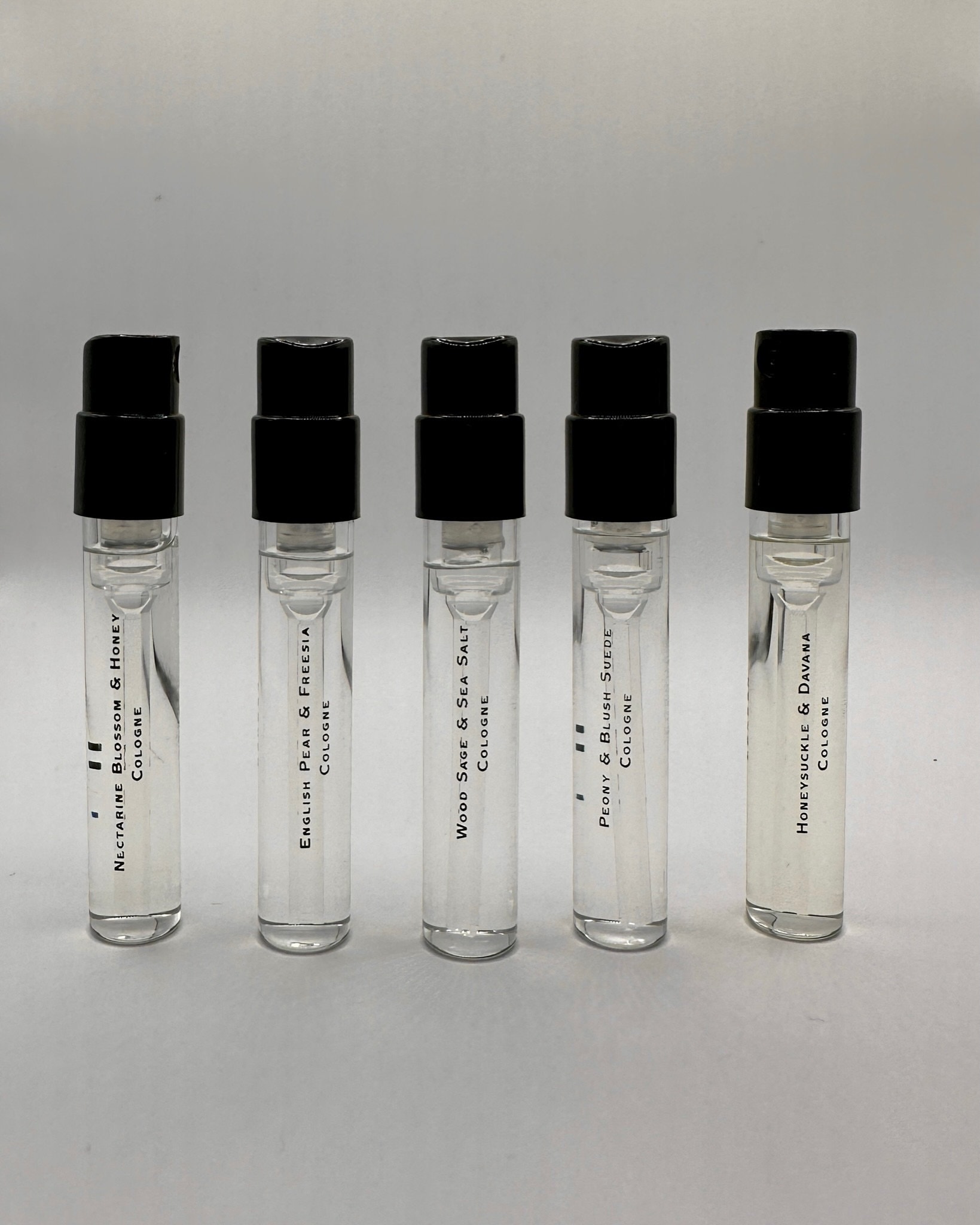 50 Small GLASS PERFUME VIALS for Sampling Fragrance - Perfume