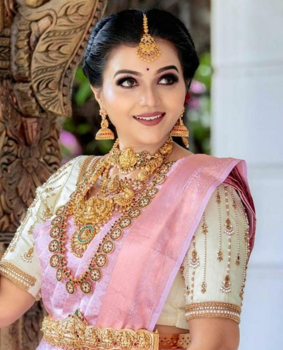 Pattu Saree Pink Color Blouse Designs Pink Saree Blouse Designs