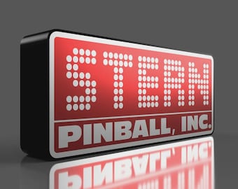 Stern pinball lightbox mancave ornament