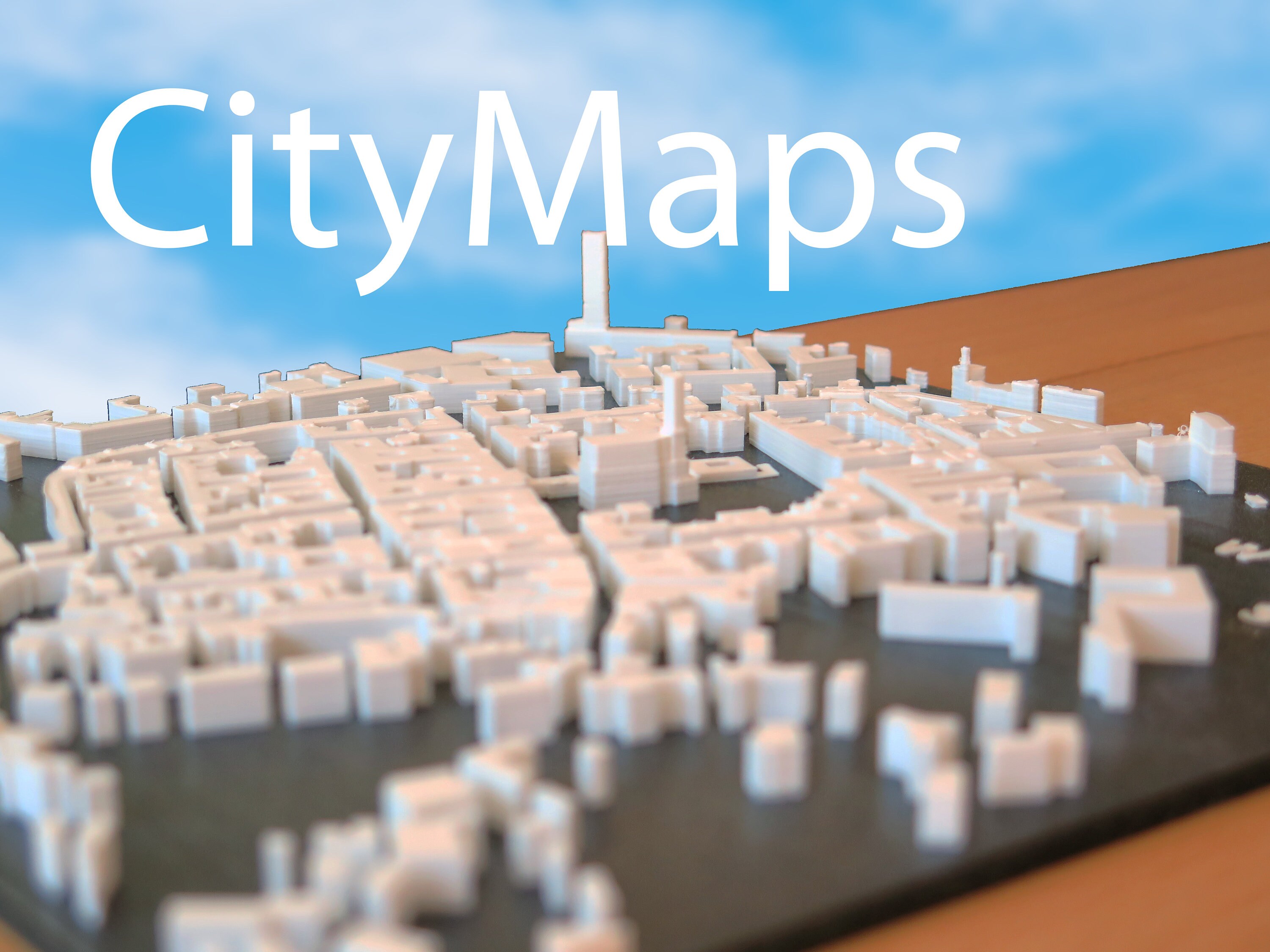 3dprinted Citymaps Etsy