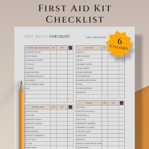 Bridal Emergency Kit Checklist