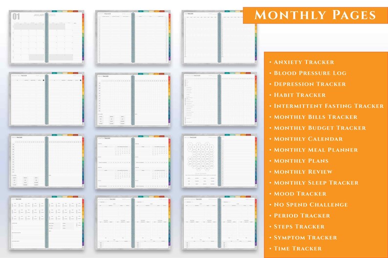 Digital Planner 2023 2025, Digital Journal, Ipad, Goodnotes Planner