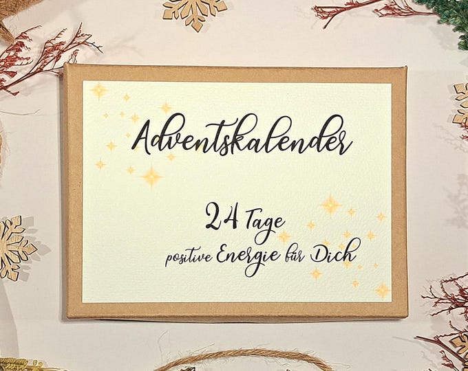 Calendrier De L'Avent 2024 Femme - 31 Cartes De Motivation Et De Mindfulness