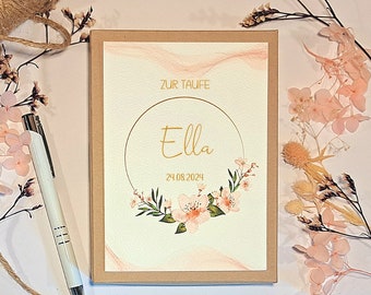 Gift for girl's baptism | Personalized money gift | Personalized baptism gift | Gift box for baptism | Gift wrapping for money