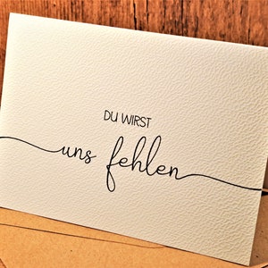 Shirtracer Turnbeutel Abschiedsgeschenk Kollegen | 'Wir Werden Dir Fehlen' Rucksack | 12 Liter Baumwolle