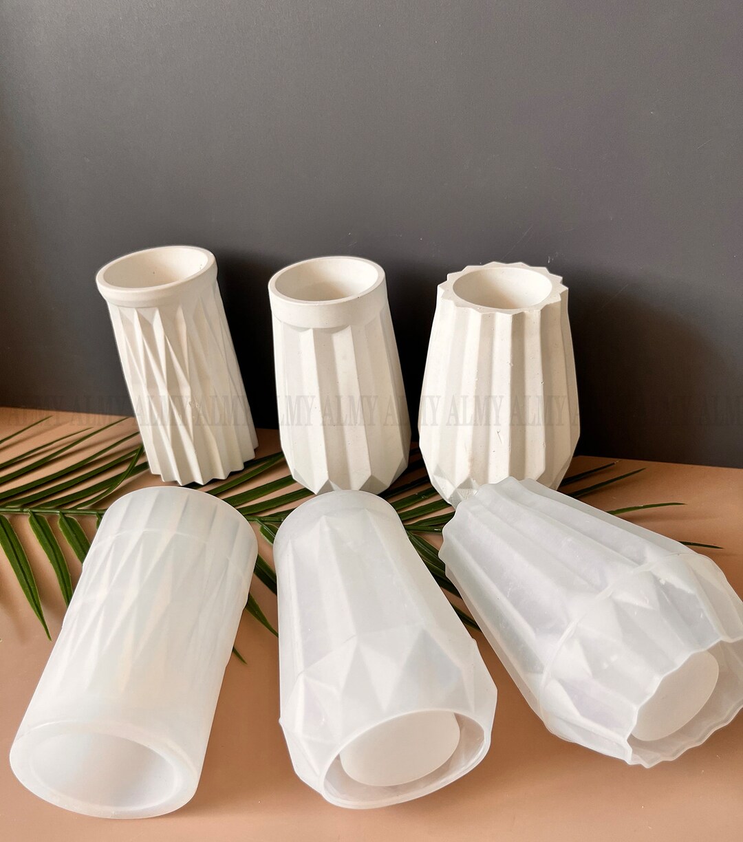 Vase Silicone Mold Vase Mold Vase Concrete Silica Mould Etsy