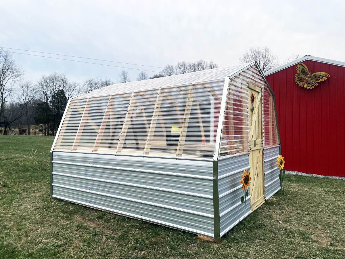 Modern Greenhouse Plan Simple Greenhouse Plan DIY Green Etsy