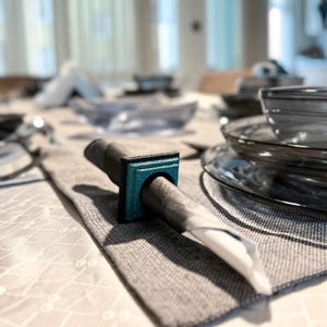 Porta tovaglioli, accessorio da tavola, decorazione da tavola per la cucina, porta tovaglioli in stile boho, set di porta tovaglioli, regali di nozze, porta tovaglioli fatto a mano