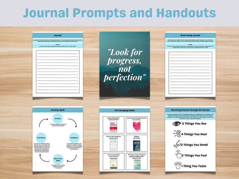 Anxiety Relief Bundle Occupational Therapy (Instant Download) Etsy