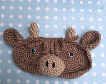 Highland cow glasses/spectacles tray